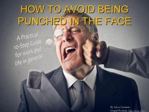 HOW TO AVOID BEING PUNCHED IN THE FACE Cvr Pg