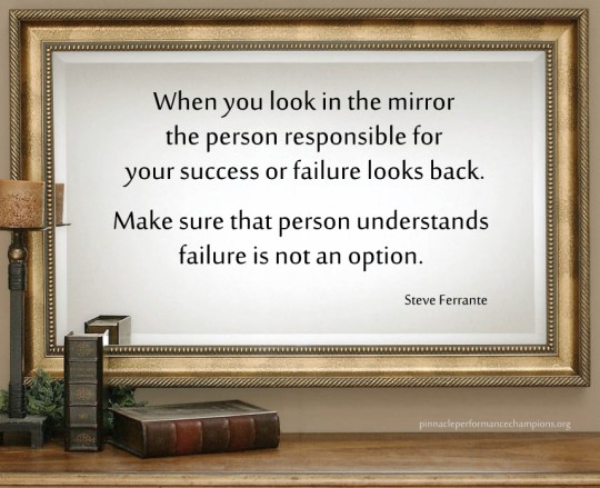 When You Look In The Mirror