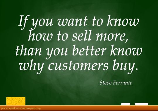 If You Want To Know How To Sell More