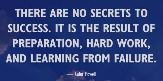 no-secrets-to-success