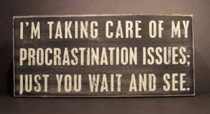Procrastination Issues